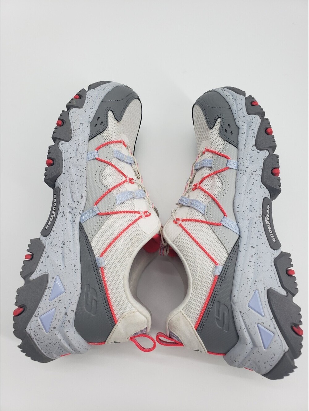 SKECHERS Women's D'Lites Hiker Athletic Sneakers Slip On Shoes 180129 Size 8.5